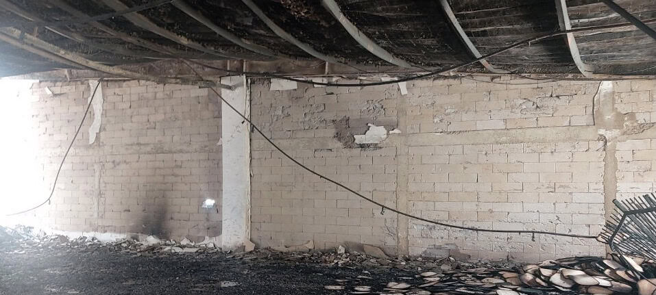 Tường gạch AAC từ HASS sau vụ cháy